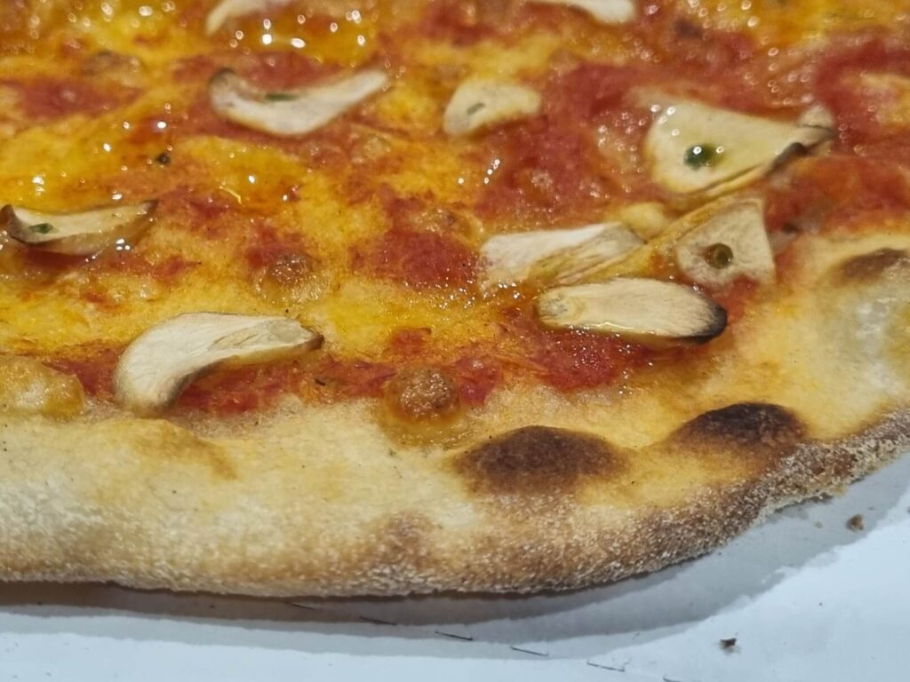 Pizza con Aglio e Origano (senza Mozzarella)