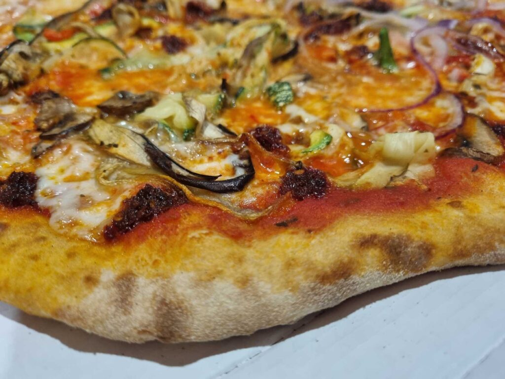 Pizza Tooni - Vegetariana con N'duja